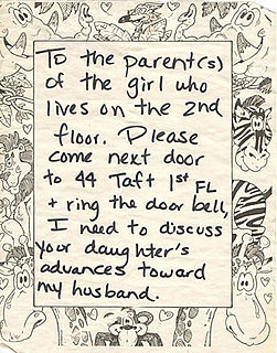 Found Magazine Note From Hell