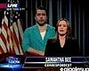 Jon Stewart and Samantha Bee Eliot Spitzer Skit