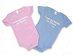 Product of the Day: "I Met My Daddy on Maury" Onesie
