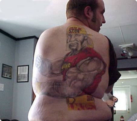 Supporting Hulk Hogan