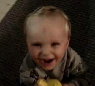 Baby Practices Evil Laugh
