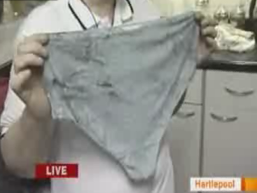 Woman's Underpants Used to Extinguish House Fire