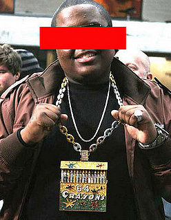 Who Wore A Box of Crayons Around His Neck?