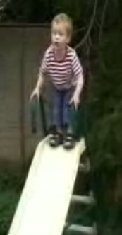 Little Boy Falls