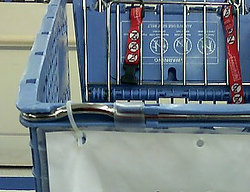 Marshall's No "Oogling" Sign