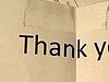 Panty Thief Thank You Note