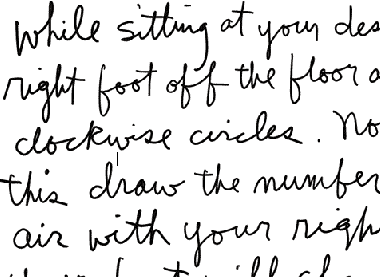 An Instructional Note