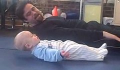 Baby Does Sit Ups Baby Does Sit Ups
