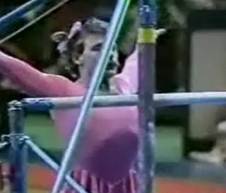 Paul Hunt's Comedic Uneven Bar Routine