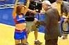 Richard "Digger" Phelps Dancing With a Cheerleader