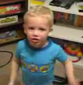 Kid Excited About Seeing a Rocket Sh*t