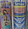 Lower Back Tatt Stickers for Little Girls