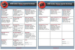Print and Share our Golden Globes Ballots!