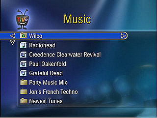 Using TiVo as a Music Player