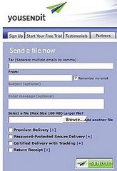 Geek Tip: Use YouSendIt to Send Big Files Geek Tip: Use YouSendIt to Send Big Files