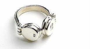 The Sterling Silver Headphones Ring Makes My Faves List