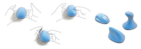 Moldable Mouse Aids Carpal Tunnel Syndrome
