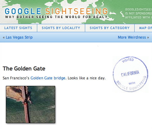Google Sightseeing Uses Google Earth for Famous Landmarks