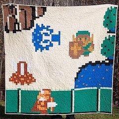 Zelda Quilt: Totally Geeky or Geek Chic? Zelda Quilt: Totally Geeky or Geek Chic?