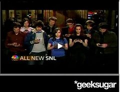 Ellen Page and Wilco Texting for SNL Promo