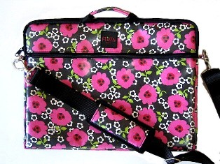 Floral Flicka Brief Bags For Laptops