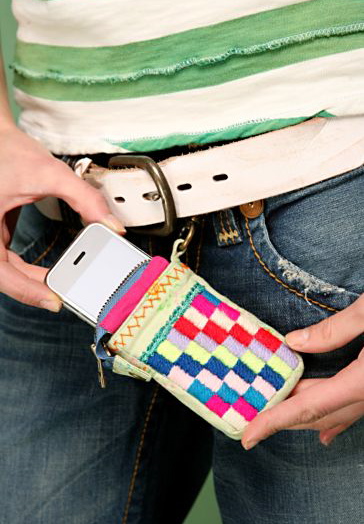 Checker Board iPod Holder