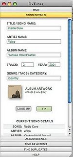 FixTunes Download Corrects MP3 Tags and Adds Missing Album Art