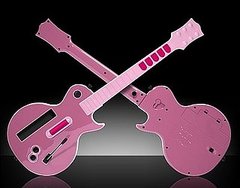 Guitar Hero Guitars — Now In Pink! 