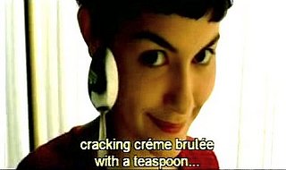 TV Dinners: Amélie — Crème Brûlée