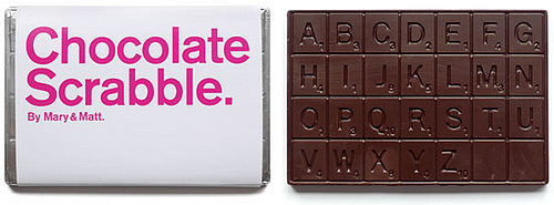 Mary & Matt Create a Dark Chocolate Scrabble Bar