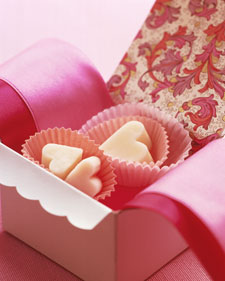 Creamy Fudge Hearts Creamy Fudge Hearts
