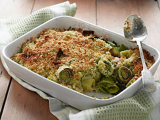 Crumbly Side: Leek Cheese Crumble
