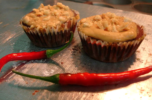 Reader Recipe: Chocolate and Chili Cupcakes With Peanut Butter Frosting Reader Recipe: Chocolate and Chili Cupcakes With Peanut Butter Frosting
