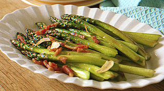 Spring Forward Side: Slow-Sautéed Asparagus with Pancetta
