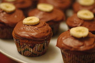 Banana Cupcakes with Dulce de Leche and Chocolate