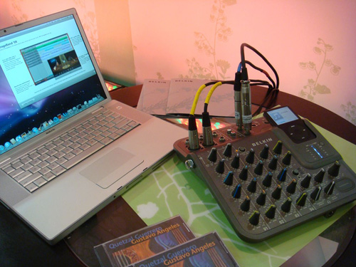 On the Road Recording With Belkin's Tune Studio