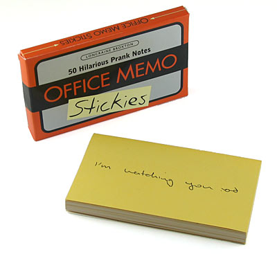 Prank Memo Sticky Notes Prank Memo Sticky Notes