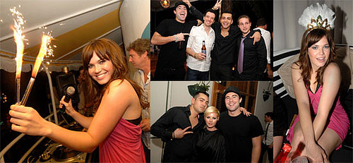 Mandy Moore New Year's Eve in Miami