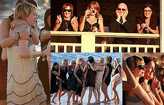 Michelle Williams and Family Celebrate at Heath's Funeral
