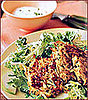 Fast & Easy Dinner: Salad with Potato Apple Pancakes