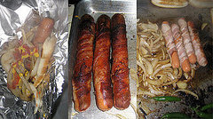 Would You Eat This Bacon-Wrapped Hot Dog? Would You Eat This Bacon-Wrapped Hot Dog?