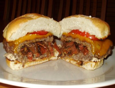 Would You Eat This Chorizo-Stuffed Cheeseburger?