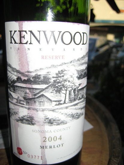2004 Kenwood Reserve Merlot