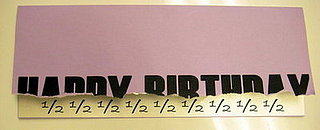 Come Party With Me: My Half Birthday — Invite