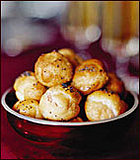Smoked Salmon-Stuffed Puffs Smoked Salmon-Stuffed Puffs