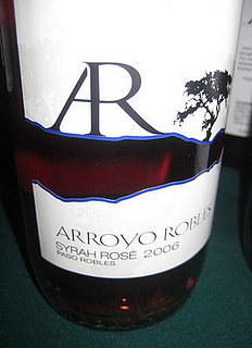 Happy Hour: Arroyo Robles 2006 Syrah Rosé