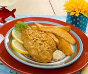 Fast & Easy Dinner: Oven-Fried Fish & Chips