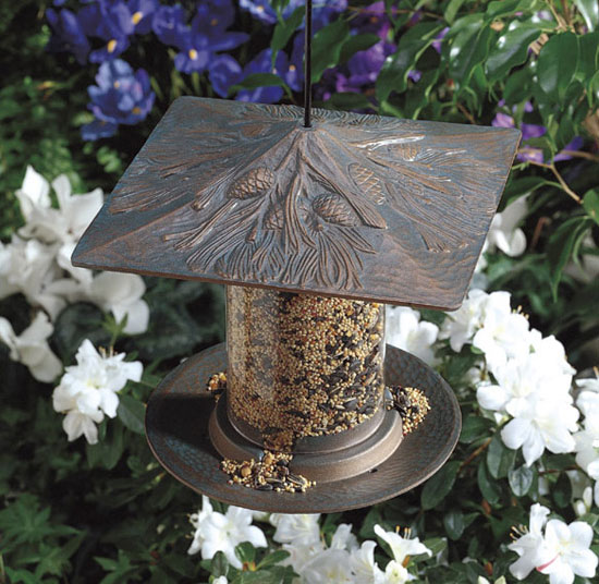 Feed the Birds: Pinecone Tube Feeder and Sunflower Seeds Feed the Birds: Pinecone Tube Feeder and Sunflower Seeds