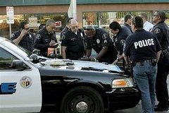Shooting at LA Bus Stop