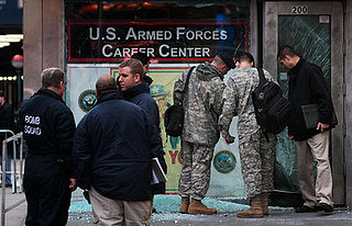 Explosion at a New York City Recruitment Center